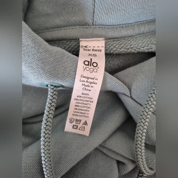 Alo YOGA Bae Hoodie, Size XS - Picture 3 of 8